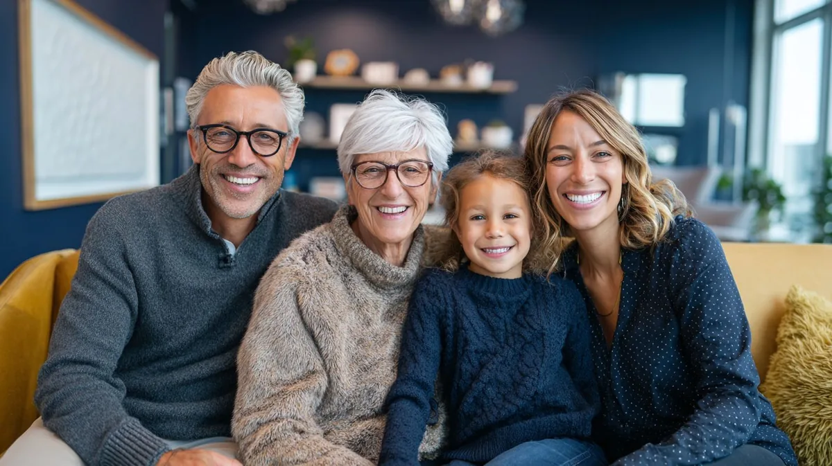 Family smiling at Cannady Dental near Largo FL